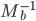 M_b^{-1}
